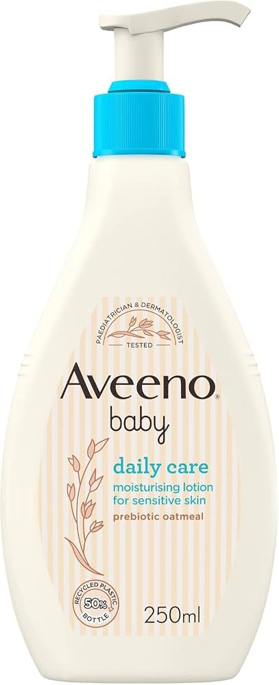 Aveeno Baby Daily Care Moisturising Lotion (1 x 250ml), Fast-Absorbing Face and Body Baby Lotion ... | Amazon (UK)