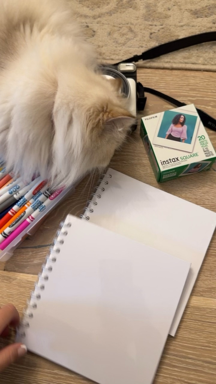 DIY autograph book. Disney autograph book. Scrapbook