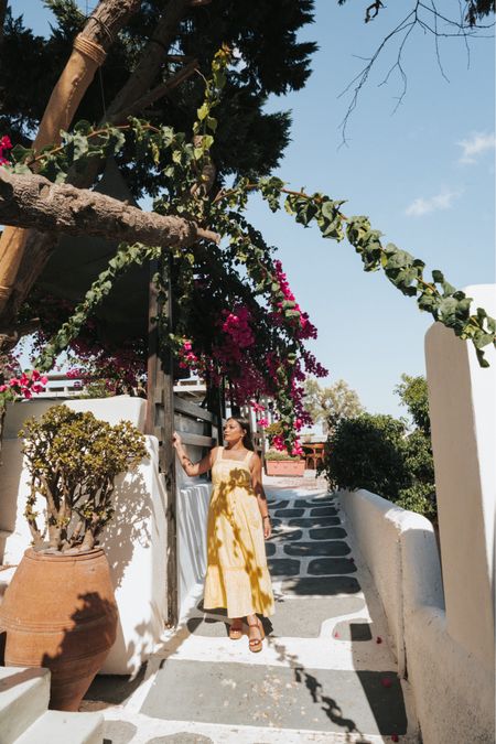 The yellow dress I wore in Santorini, Greece is currently on sale for 60% off! It’s super flattering, lightweight, with pockets, and is the perfect wedding guest dress this summer! There’s only 3 M and 3 L sizes left, so hurry 🛒 

#LTKTravel #LTKMidsize #LTKSaleAlert