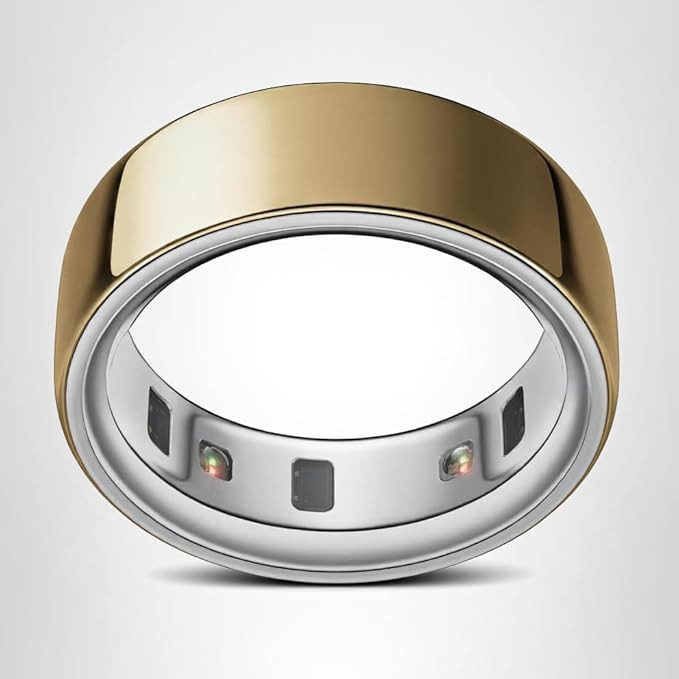 Oura Ring 4 - Gold - Size 6 - Size Before You Buy | Amazon (US)