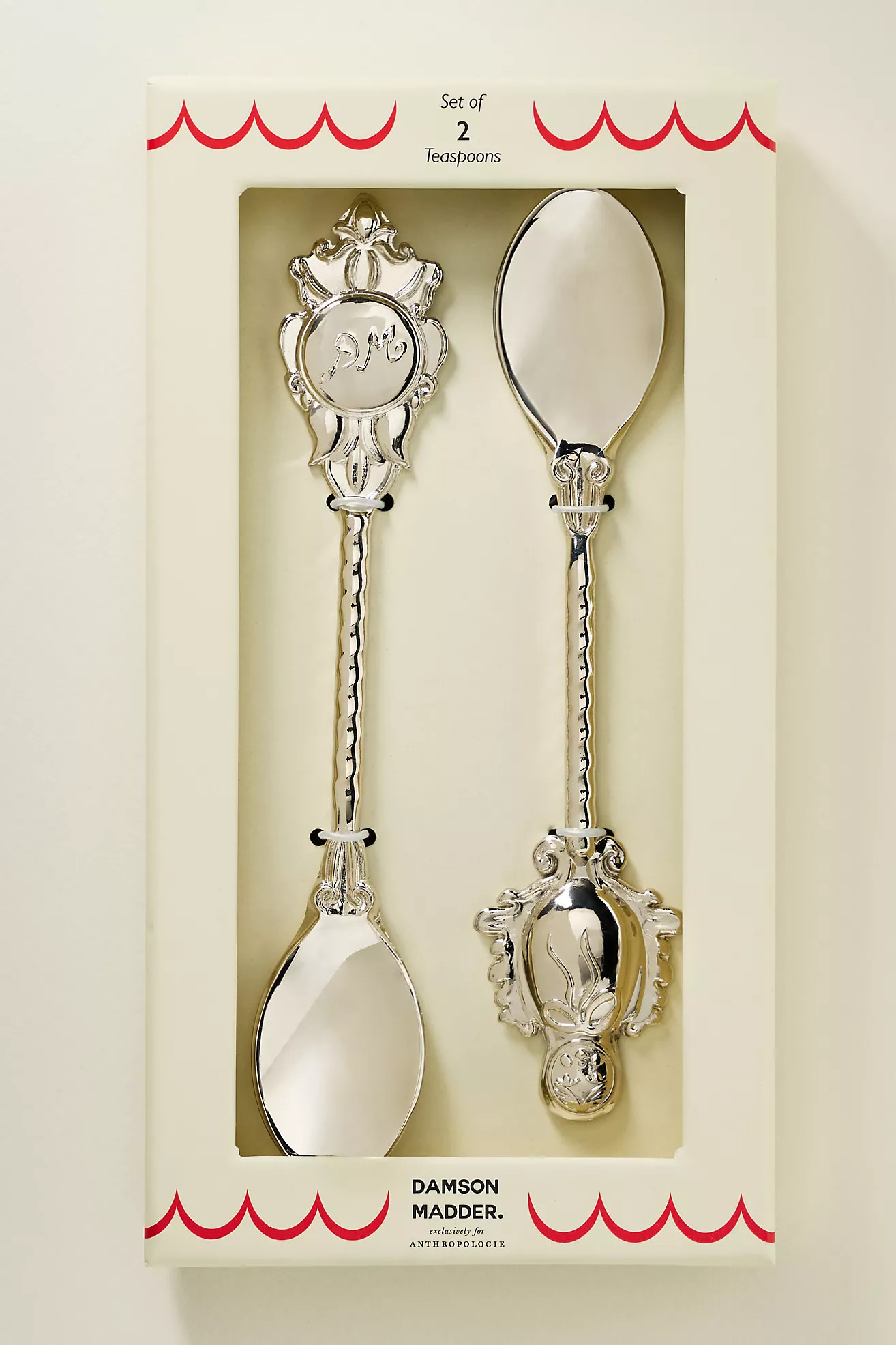 Damson Madder Teaspoons, Set of 2 | Anthropologie (US)