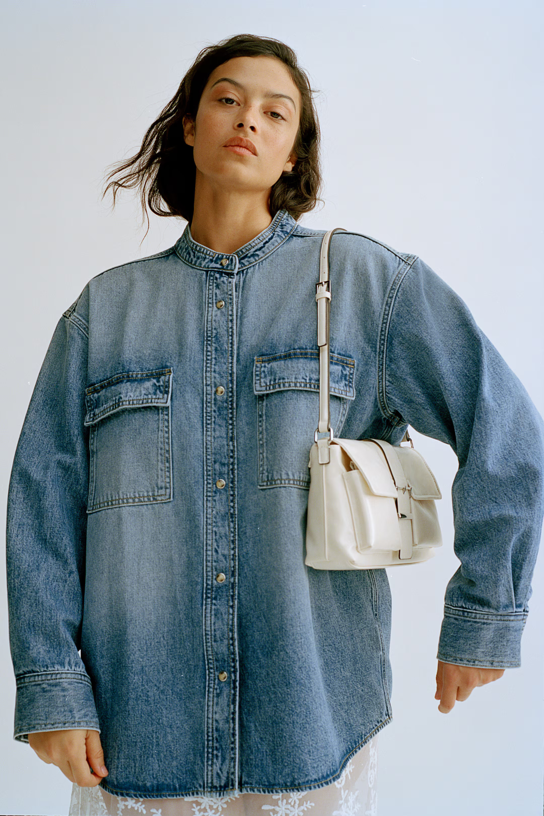 Washed Denim Shirt | H&M (AU)