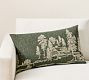 Holiday Lights Embroidered Lumbar Pillow Cover | Pottery Barn CA