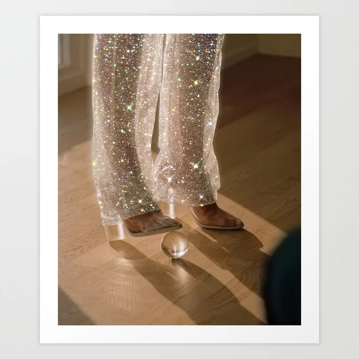 The game Art Print by Yana Potter artist | Society6