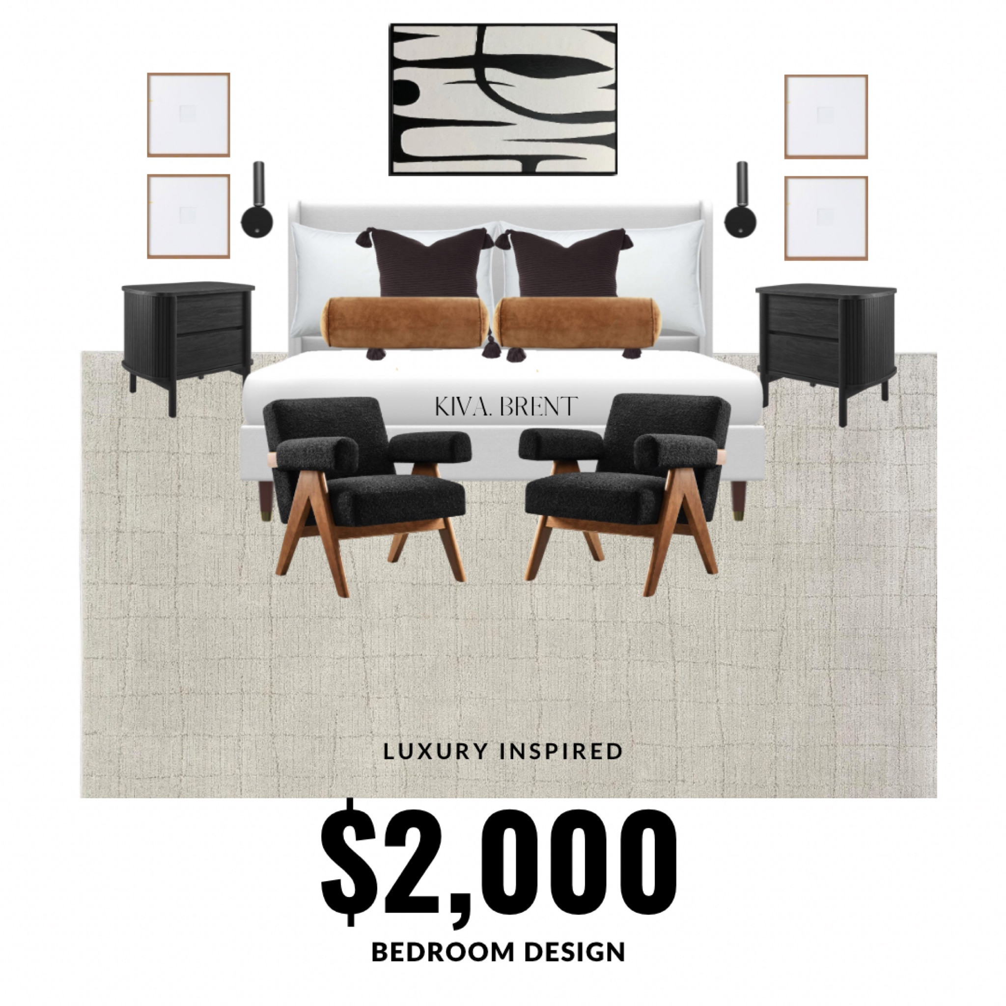 Designer inspired bedroom for less entirely from Amazon Home! 

#LTKHome