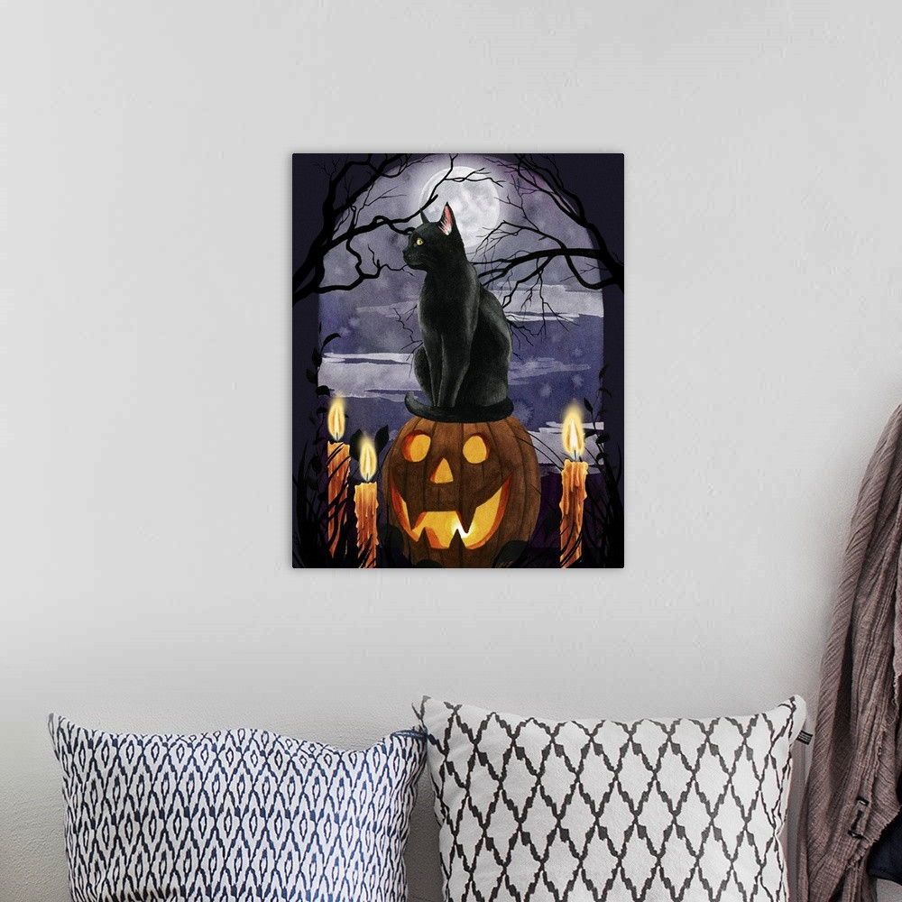 Midnight Magic II Wall Art | Great Big Canvas - Dynamic