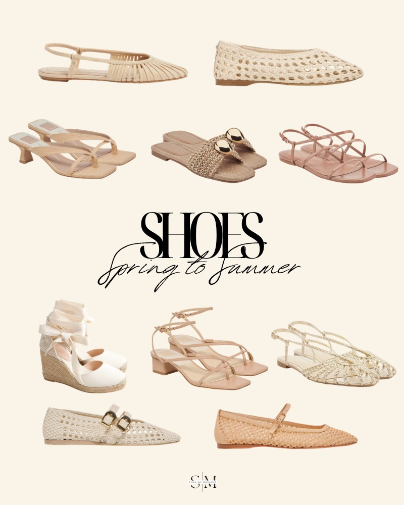Shoes to wear this spring and into Summer
Perfect for vacation too!! From comfortable heels to flats and sandals 

#LTKSeasonal #LTKTravel #LTKmomlife