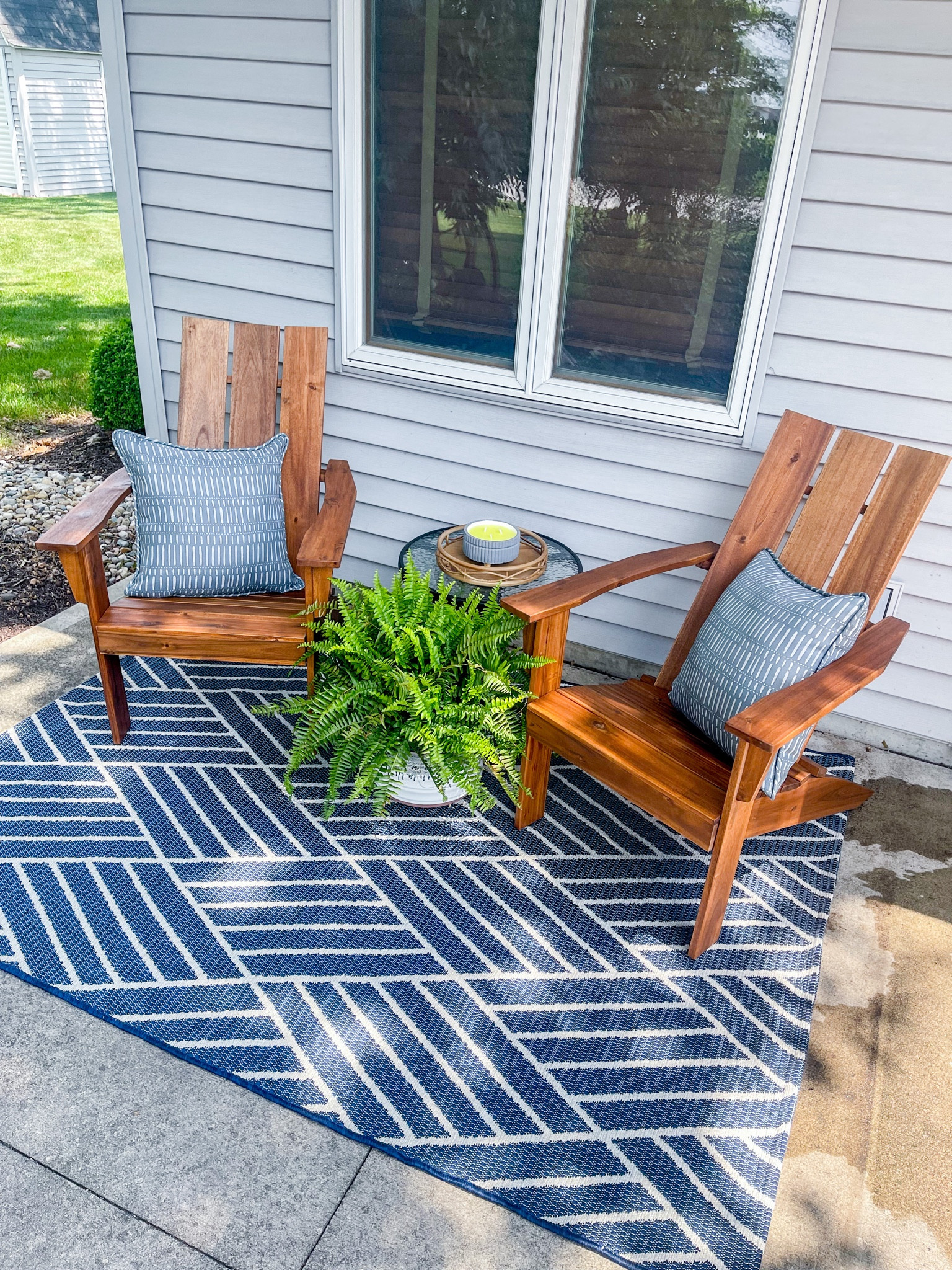 Patio refresh. All items from Walmart. #walmartpartner #walmartsummer #welcometoyourwalmart 

#LTKhome #LTKFind #LTKSeasonal