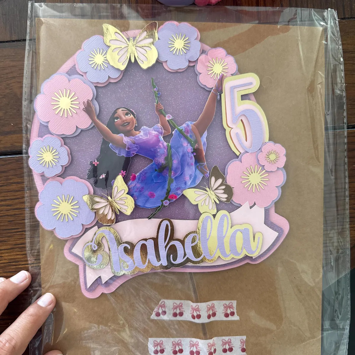 Isabella Encanto Cake Topper: Personalized Birthday Party Decor - Etsy | Etsy (US)