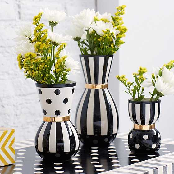 Marquee Vases, Set of 3 | MacKenzie-Childs