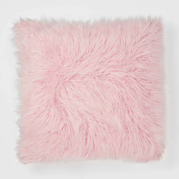 Faux Mongolian Euro Pillow | Dormify