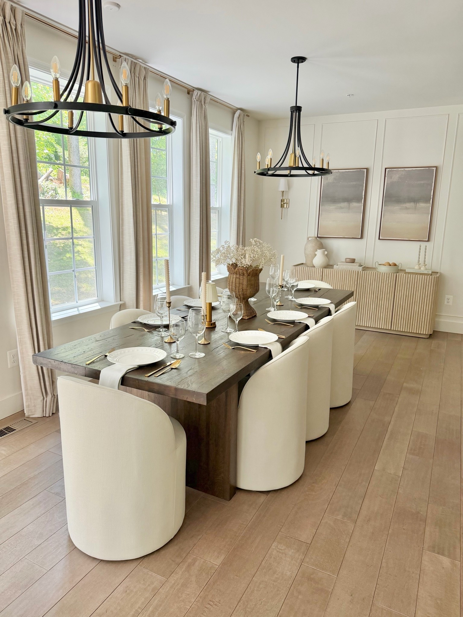 Dining chairs that are worth it! Comfy and beautiful. 🫶🏼

#LTKU #LTKHome #LTKSaleAlert