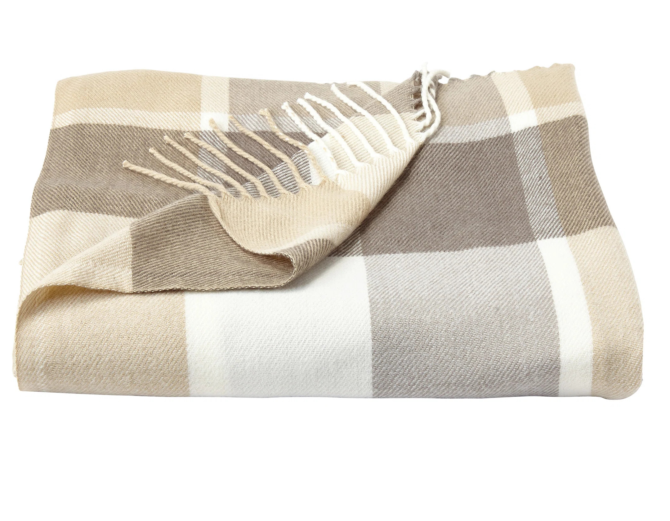 LHC Oversized Soft Throw Blanket - Fluffy Cashmere-Like Throw with Stylish Vintage Design | Wayfair North America