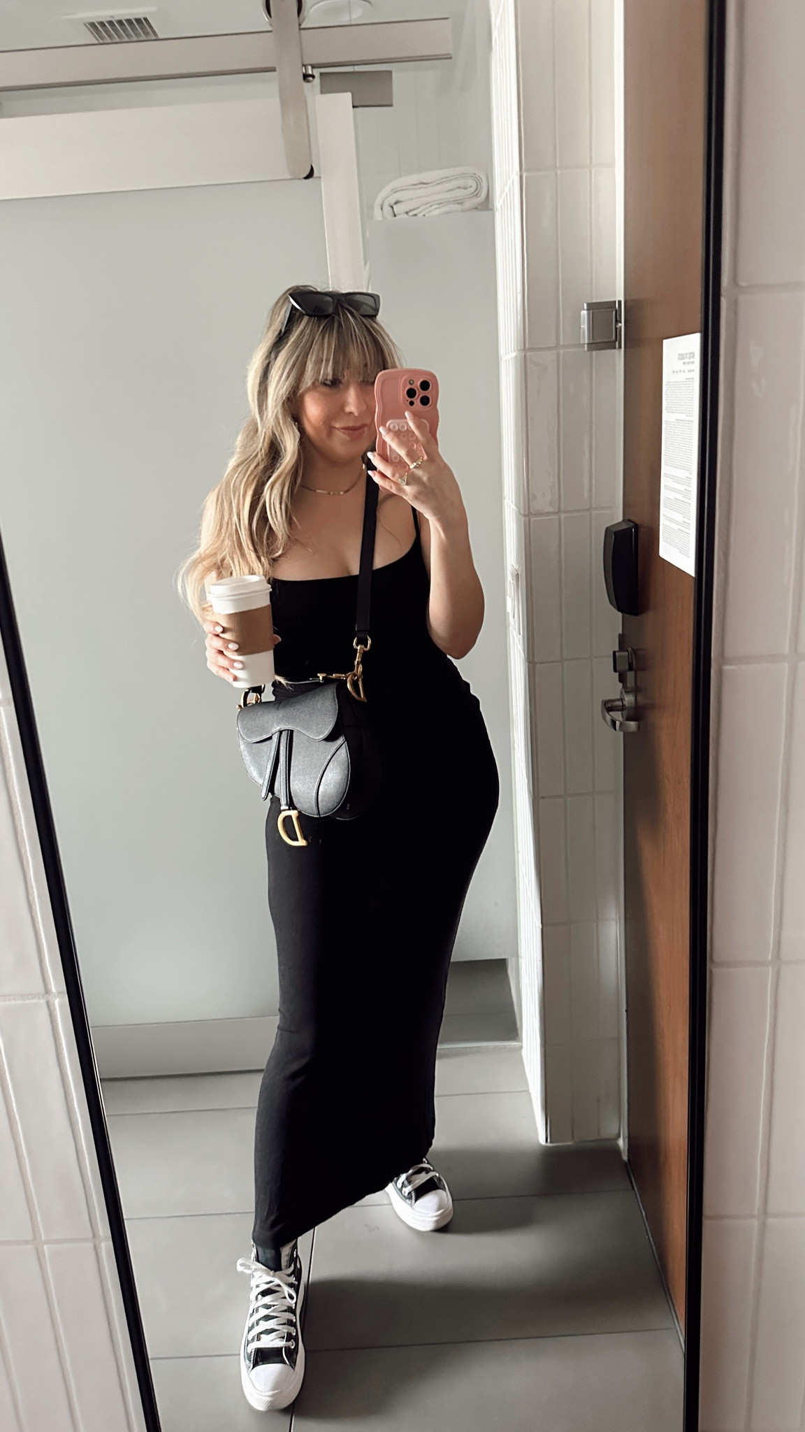 Sunday brunch outfit!! Wanted to be comfy yet chic for a day of shopping and brunch! This super soft lounge dress is insanely comfy and makes you look SO snatched! 

#LTKFind #LTKunder100 #LTKstyletip