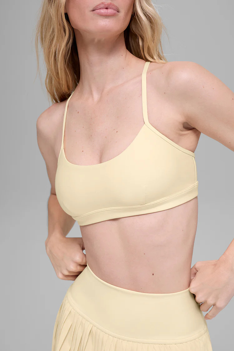 Airlift Intrigue Bra - Candlelight Yellow | Alo Yoga (US)