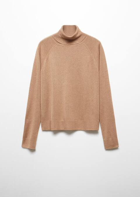 Pull-over maille fine col roulé | MANGO (FR)