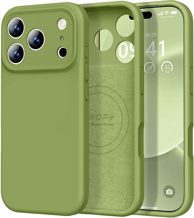Vooii Magnetic for iPhone 17 Pro Max Case, Compatible with Magsafe (Premium Liquid Silicone) (Int... | Amazon (US)