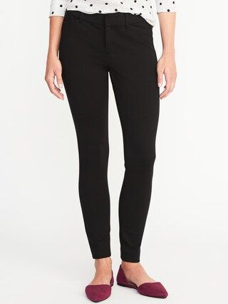 Mid-Rise Built-In Sculpt Ponte-Knit Pixie Ankle Pants for Women | Old Navy US