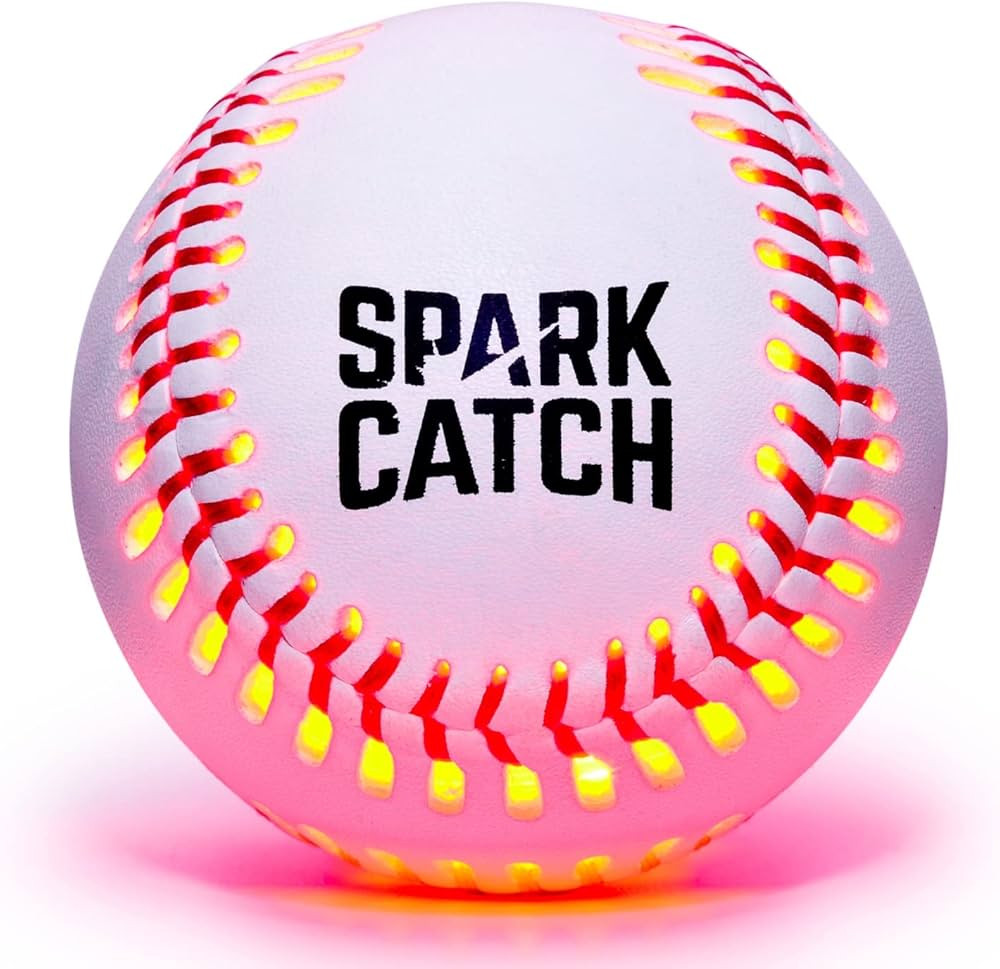 SPARK CATCH Light Up Baseball, Glow in The Dark Baseball, Sports Gear Accessories Gifts for Boys ... | Amazon (US)