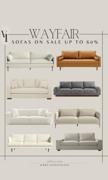 Wayfair sofas on sale up to 60% off now! 

@wayfair #wayfairfinds #wayfairhome #wayfair #sofas #sofa #livingroom #couch 

#LTKsalealert #LTKhome