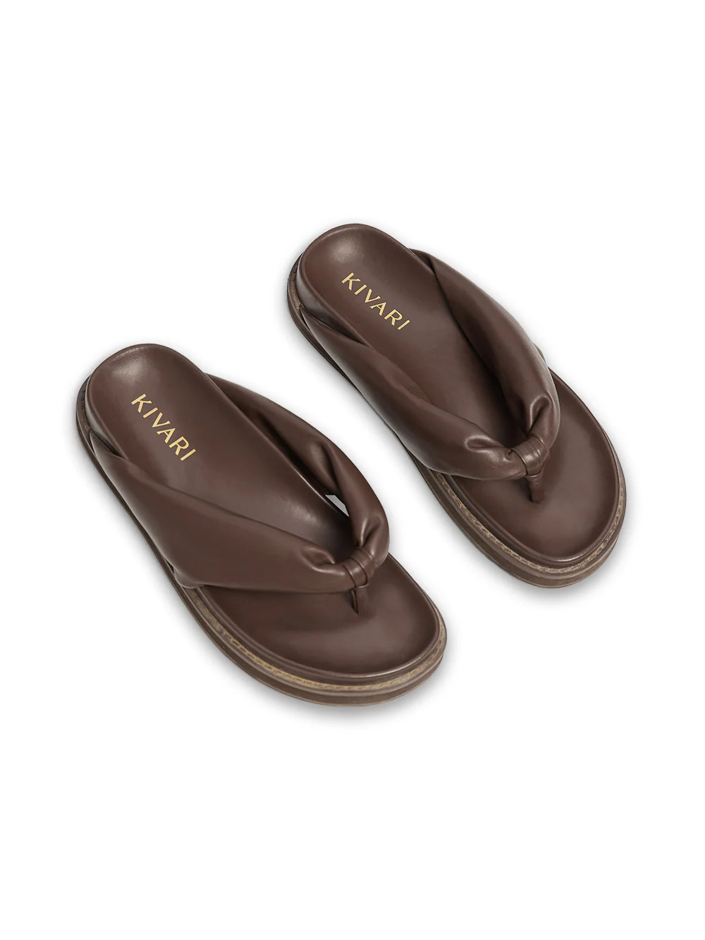 Kenzie Twist Slide - Chocolate | Chocolate Slide - KIVARI | Kivari (Global minus AU/NZ)
