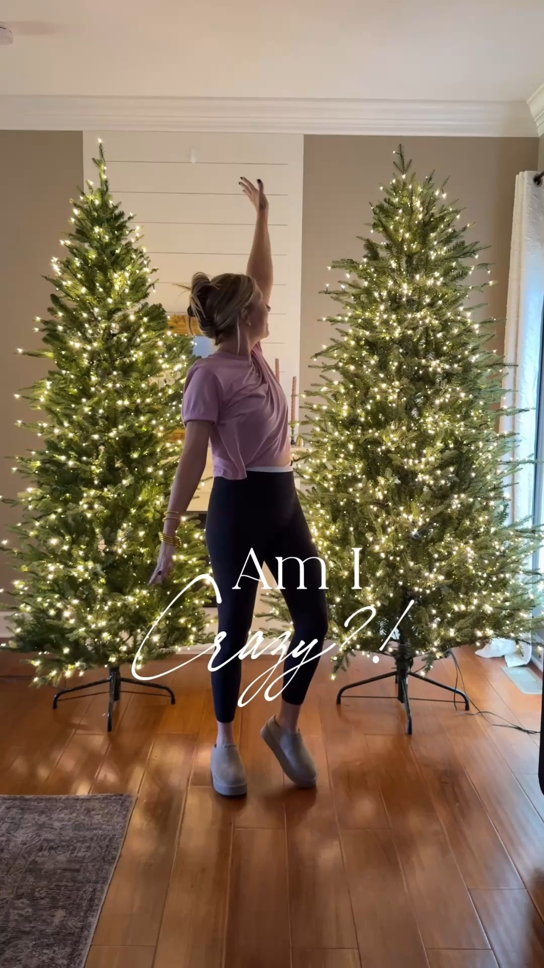 Comparing the 7.5 foot slim and 7.5 foot full size in the Grand Duchess Balsam Fir tree at Home Depot! Both are beautiful trees! 🤩

#LTKHome #LTKSeasonal