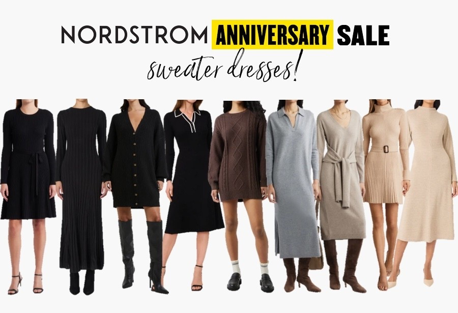 Chic and cozy sweater dresses in the Nordstrom anniversary sale! 
.
NSale fall fashion fall outfit 

#LTKSeasonal #LTKStyleTip #LTKSaleAlert