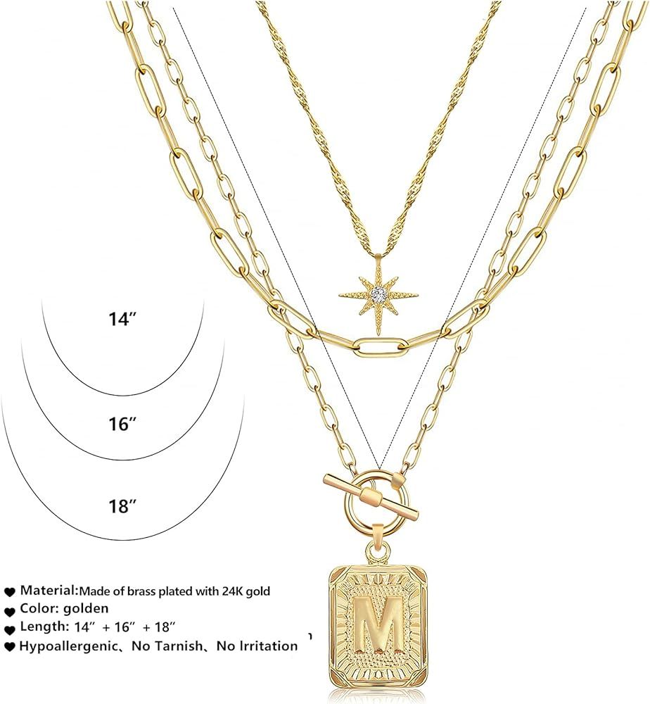 Style: Gold-Square Initial L-3PCS 
 

Current Price is . $16.99
 

Current Price is . $9.79 Original | Amazon (US)