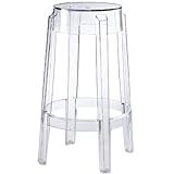 Modway Casper Modern Acrylic Counter Bar Stool in Clear - Fully Assembled | Amazon (US)