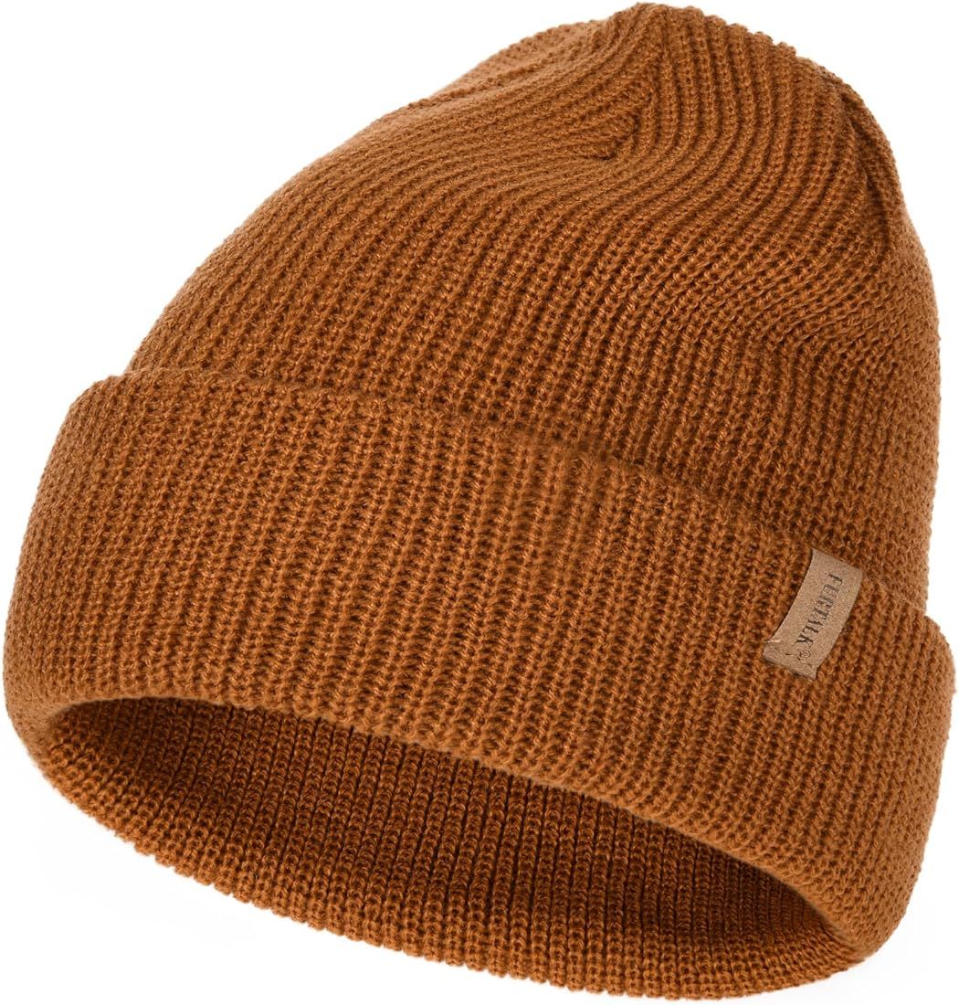 FURTALK Toddler Beanie Baby Boys Girls Beanies Kids Winter Hats Children Knit Warm Caps | Amazon (US)