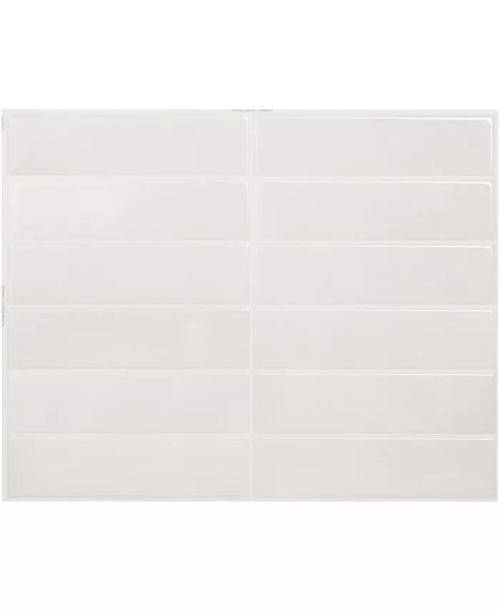 The Smart Tiles Smart Tiles Morocco Essaouira 11.43 in. X 9 in. Peel and Stick Backsplash for Kit... | Macy's