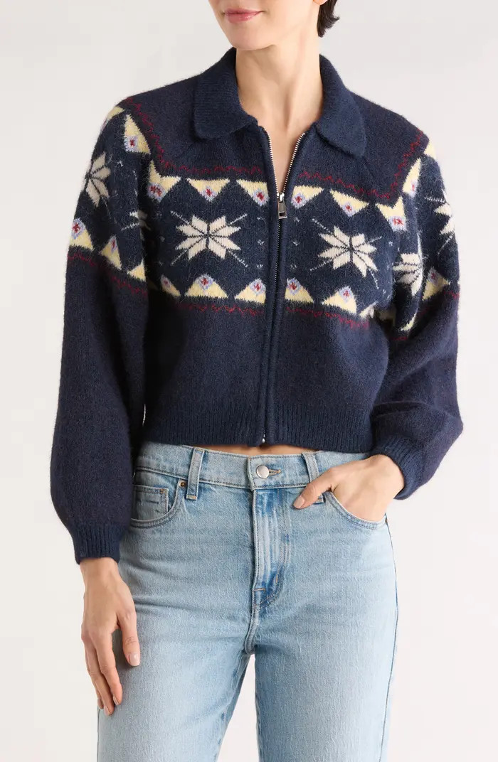 BLANKNYC Zip-Up Sweater | Nordstromrack | Nordstrom Rack