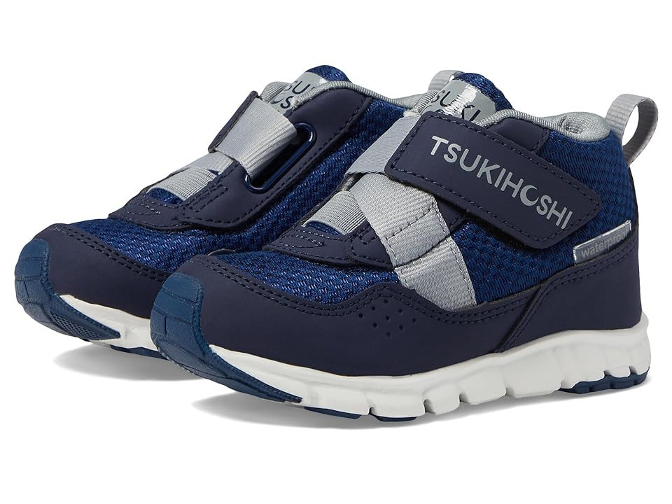Tsukihoshi Kids Tokyo (Toddler/Little Kid) Boys Shoes Navy/Gray : 7.5 Toddler M, Synthetic/Textile | Zappos