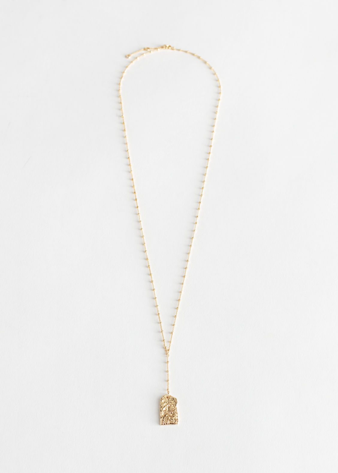 Hammered Pendant Chain Necklace | & Other Stories (EU + UK)
