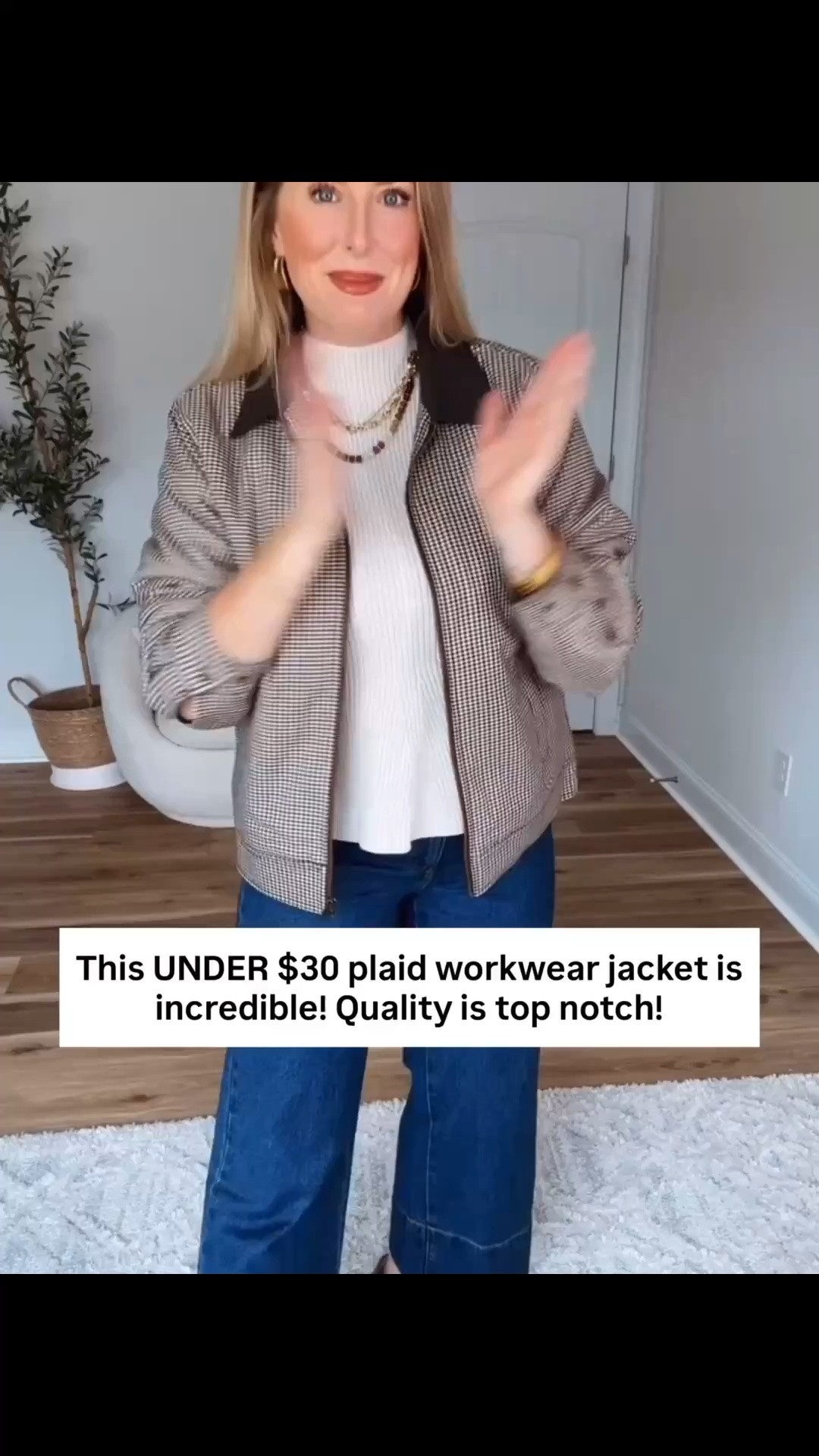Under $30 workwear jacket from Walmart

#LTKootd