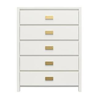 Monarch Hill Haven 36 in. 5-Drawer Kids Dresser, White | The Home Depot