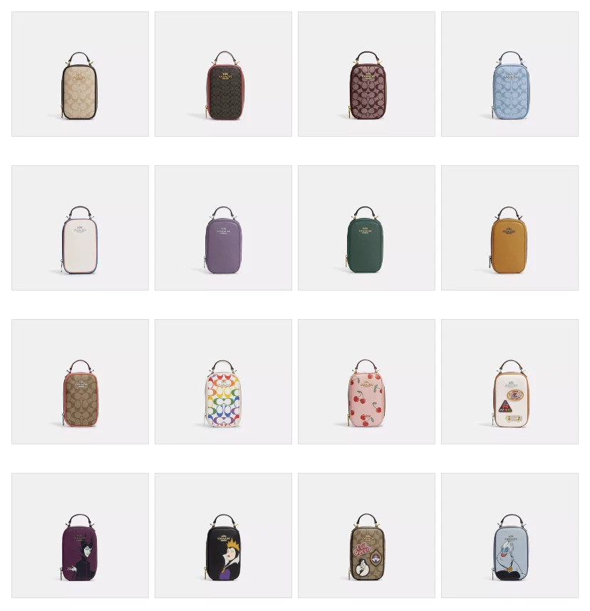 NWT COACH Eva Phone Crossbody Bag In Blocked/Colorblock Signature Canvas Leather  | eBay | eBay US