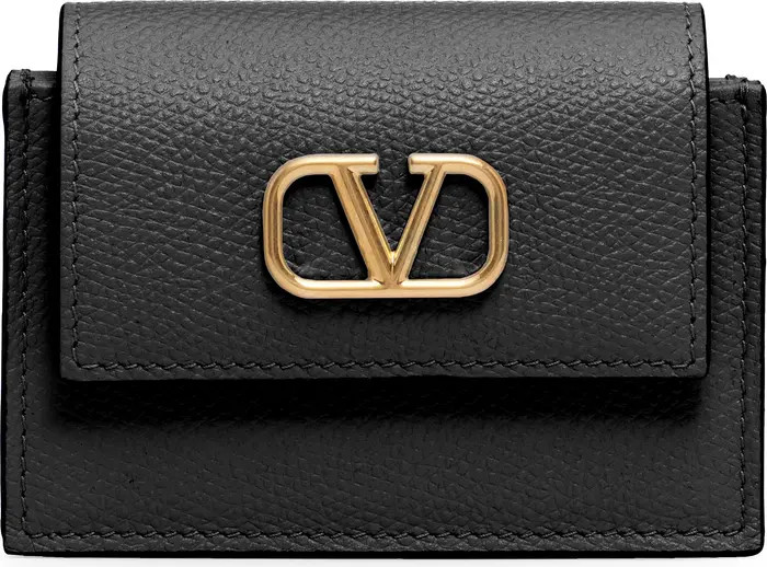 Valentino Garavani VLOGO Signature Leather Card Case | Nordstrom | Nordstrom