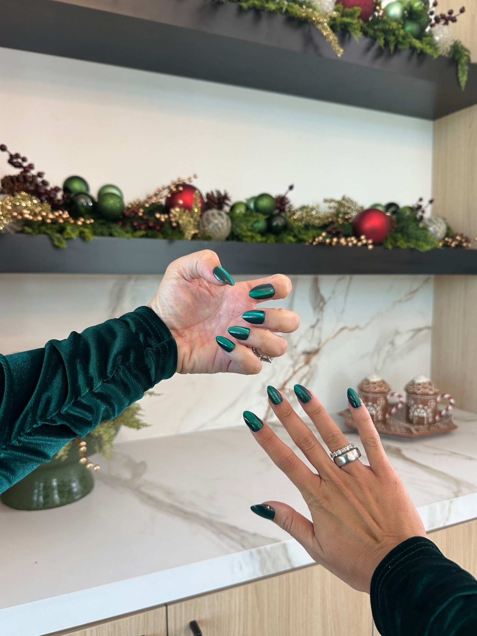 #ad So many beautiful holiday colors @oliveandjune have this season! @target #targetpartner  #oliveandjunepartner 