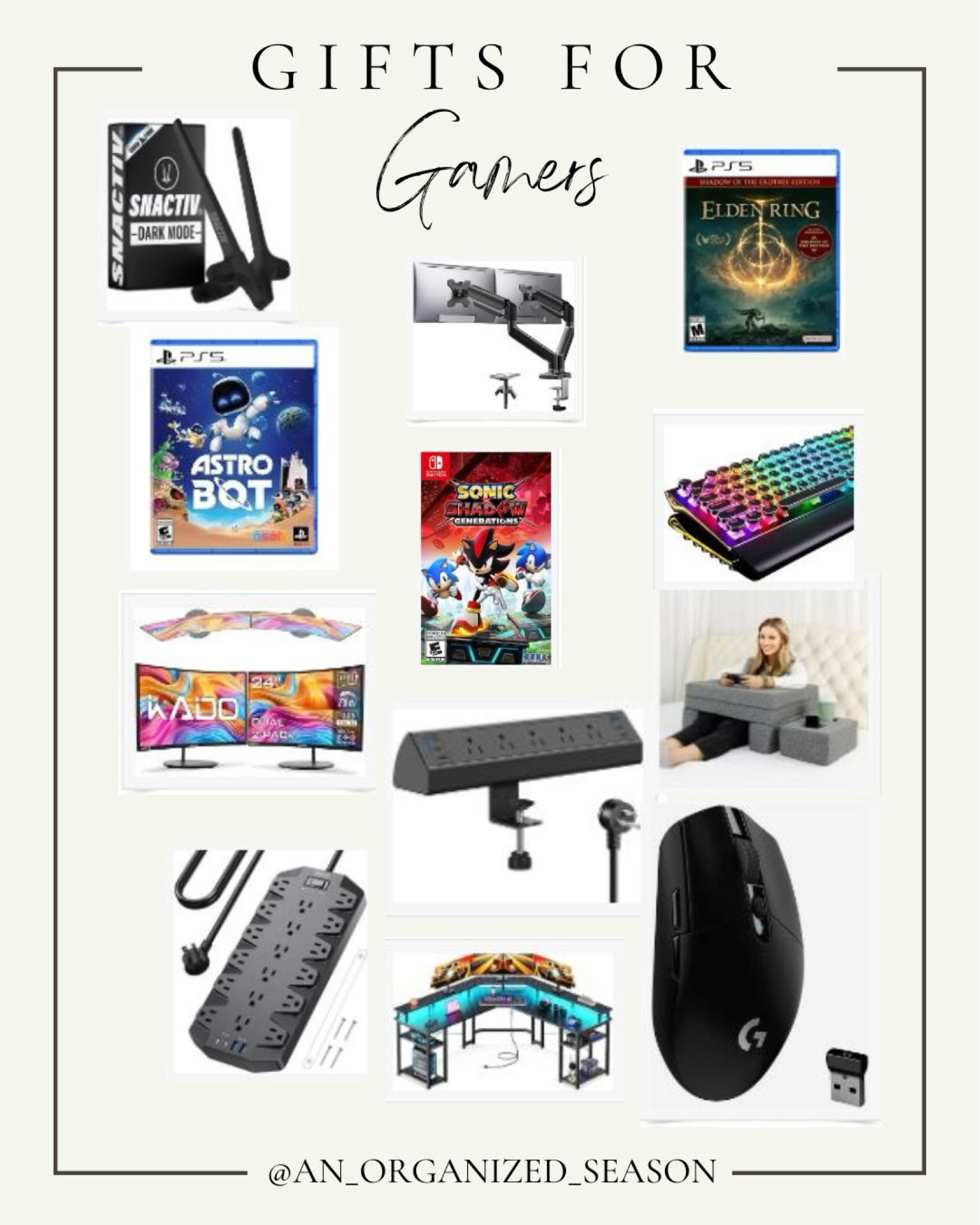Level Up! Find the perfect gift for that Gamer in your life. Get it here. Shop with An Organized Season.

#LTKCyberWeek #LTKHoliday #LTKGiftGuide