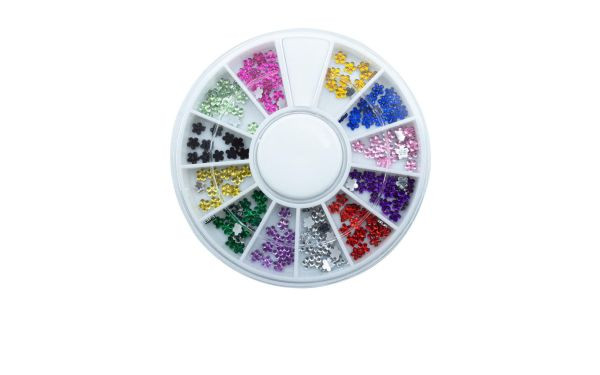 Disco de Strass Arte Sedução Florzinhas | Beleza na Web | Beleza Na Web (BR)