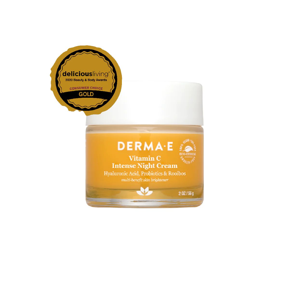 DERMA E Vitamin C Intense Night Cream - Unlock Radiant Skin Overnight! | Derma E