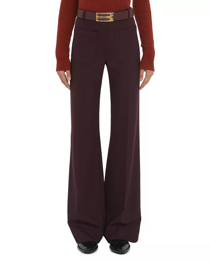 Victoria Beckham Alina High Waisted Wide Leg Pants Women - Bloomingdale's | Bloomingdale's (US)