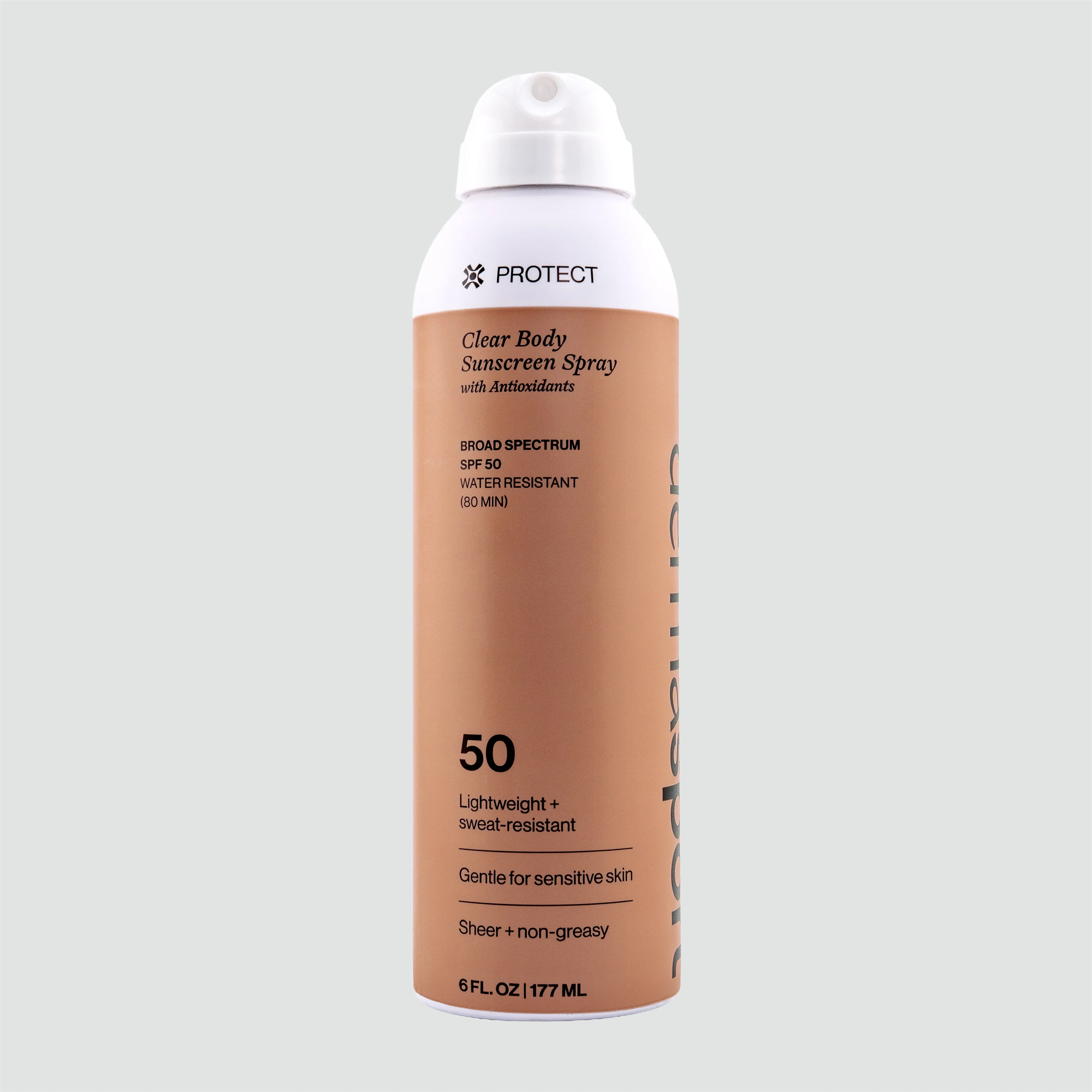 Clear Body SPF 50 Sunscreen Spray | Dermasport Skincare for Athletes | Dermasport