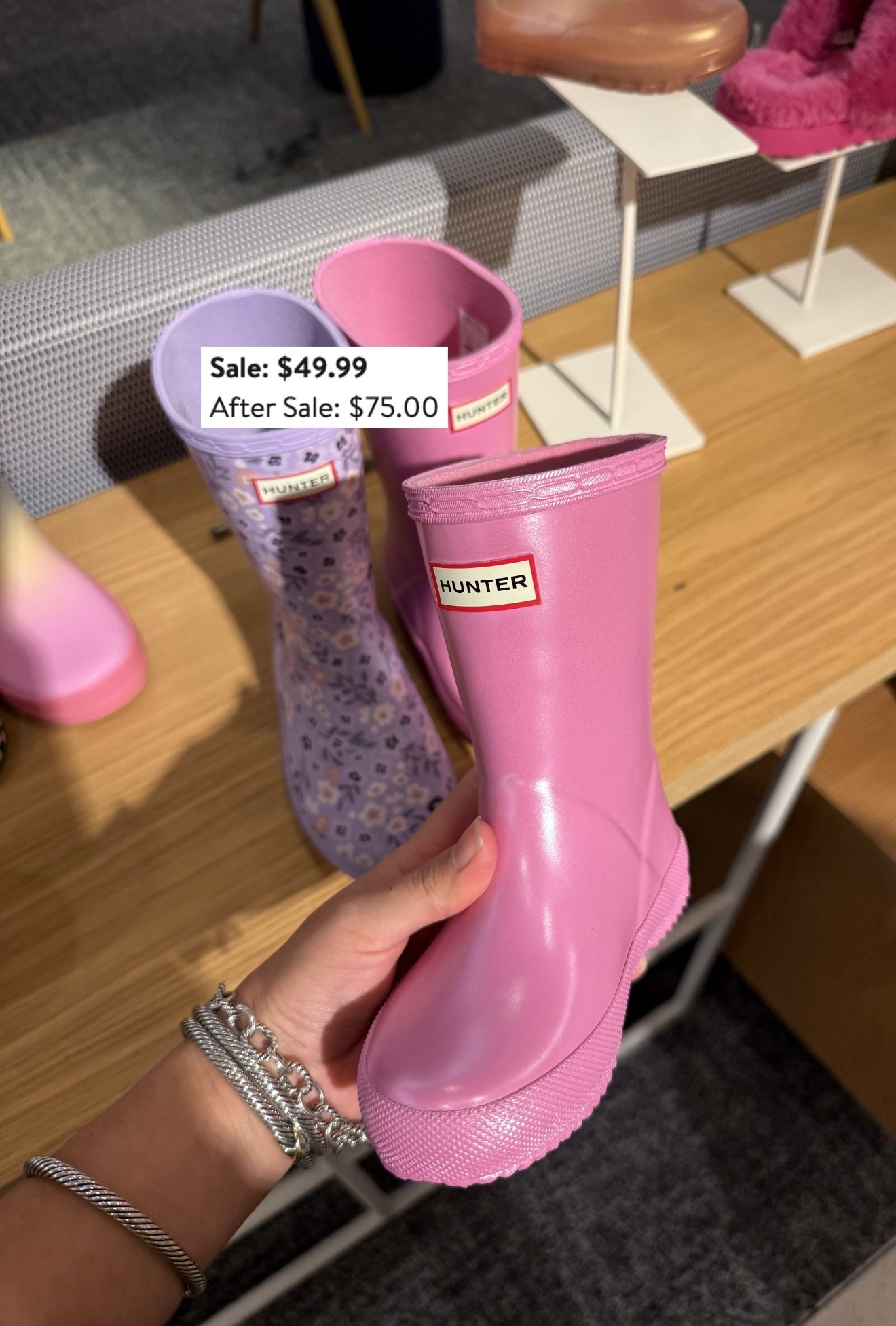 Nordstrom anniversary sale! Girls hunter boots

#LTKSaleAlert #LTKBaby #LTKKids