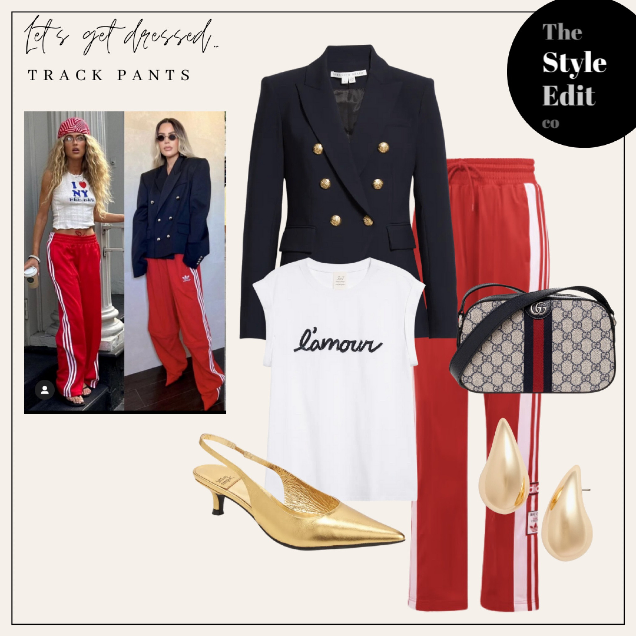 How to Style Track Pants