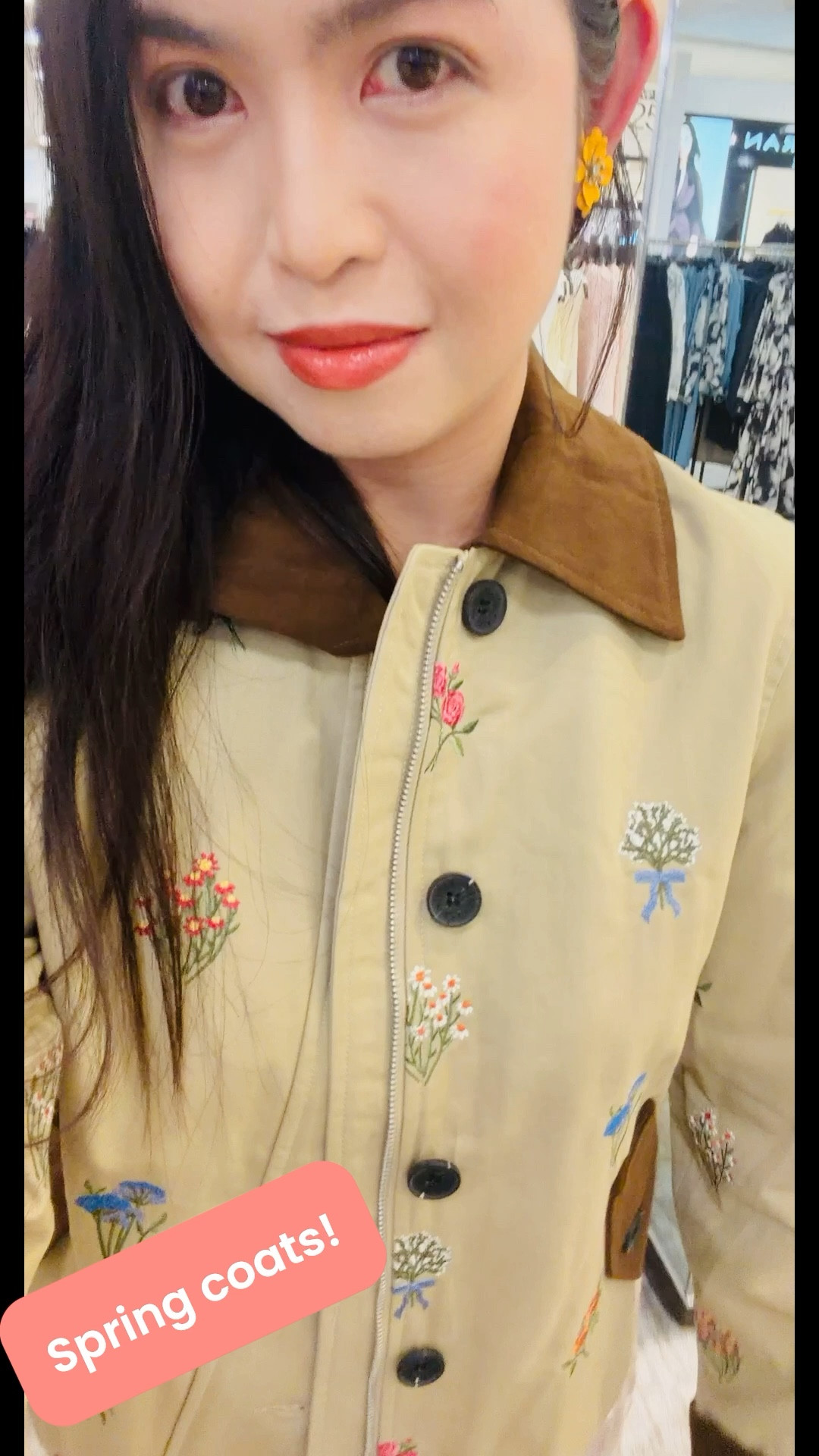 The cutest coat I found recently!🤗🤎 Great for work, spring travel, errands. Love the embroidered detail and neutral color perfect for most outfits😉🤎👌Wearing a size S here. 





#ltkcoats #ltkspringstyle @Macys @aveclesfilles #coatstyle #coatlooks #neutralstyle #neutralcoats @shop_nordstrom #springcoats #travelcoats

#LTKSeasonal #LTKWorkwear #LTKTravel