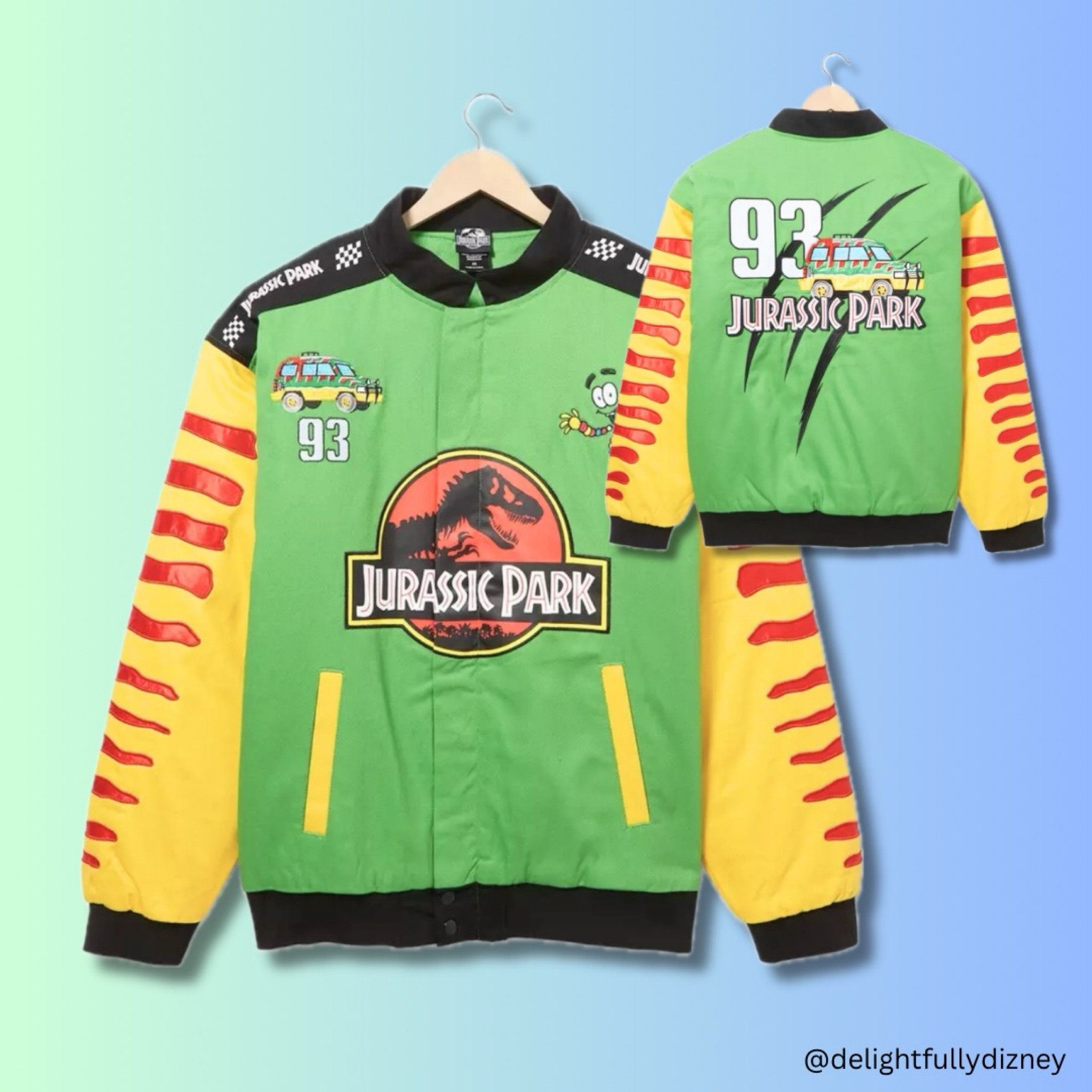 New Racing Jackets added to BoxLunch online. New styles including Jurassic Park and Wolverine. These are the perfect oversized fit and include a wide range of characters. 

#LTKMens #LTKStyleTip #LTKFindsUnder100