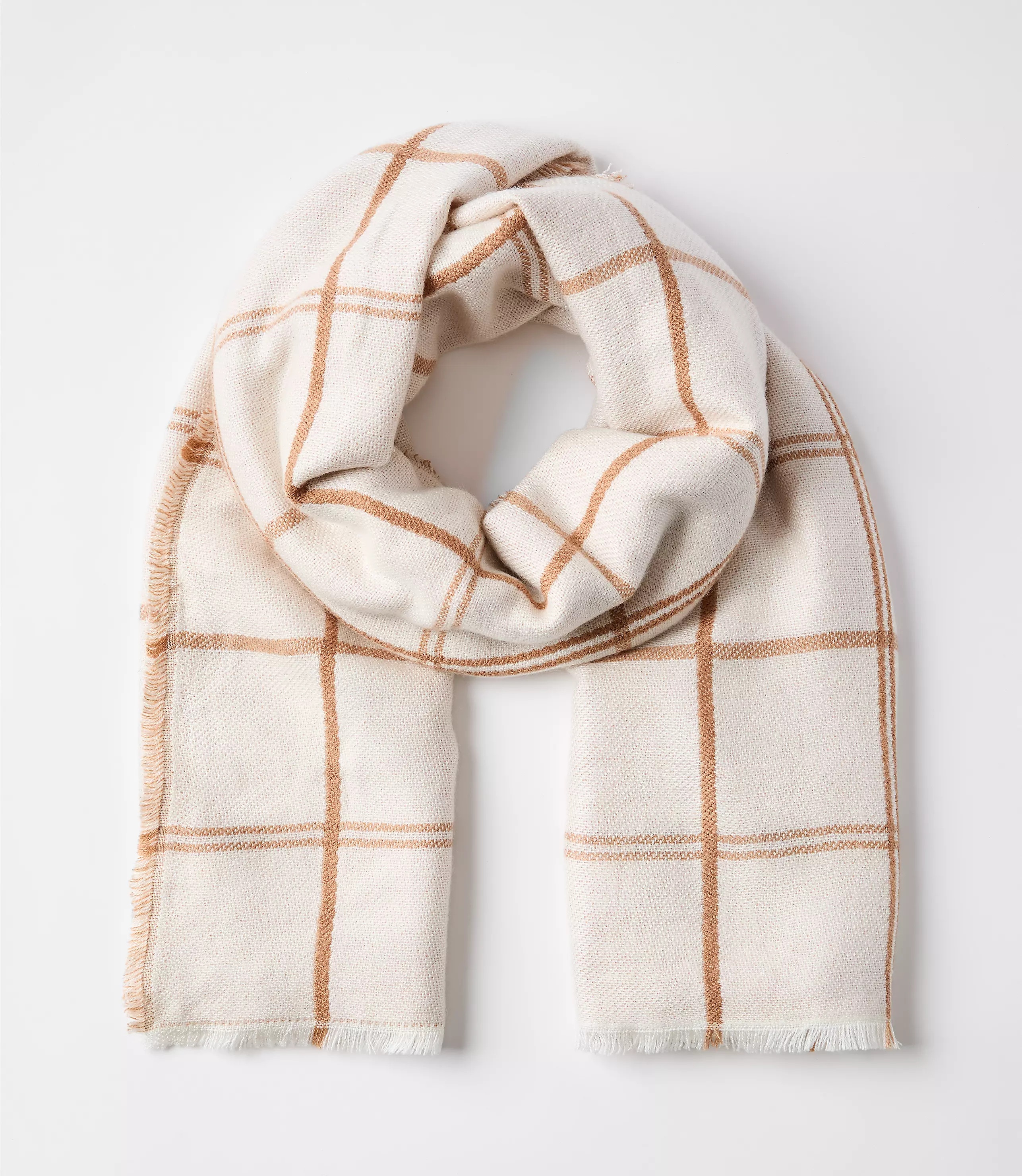 Reversible Plaid Blanket Scarf | LOFT
