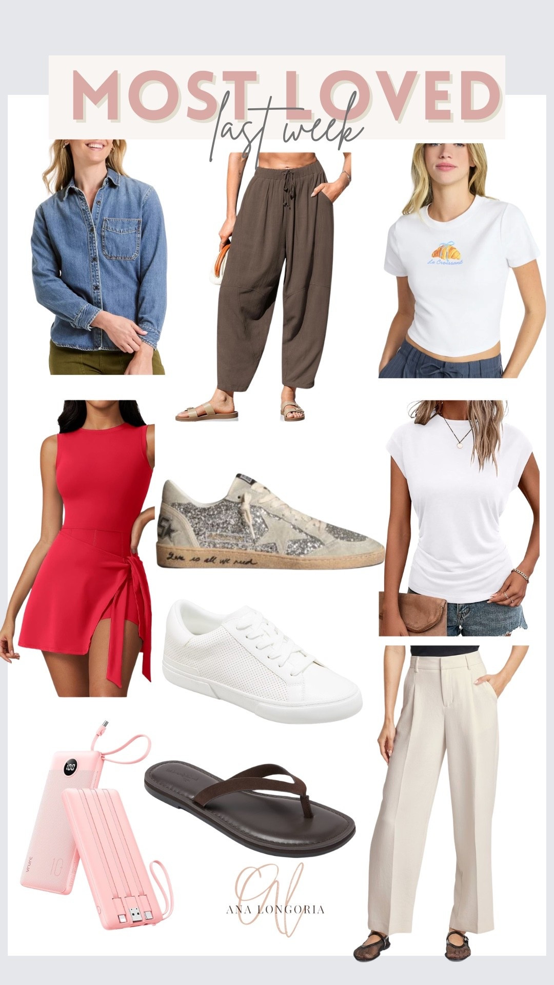 Most loved 
Last week 

#LTKmomlife #LTKTravel #LTKootd